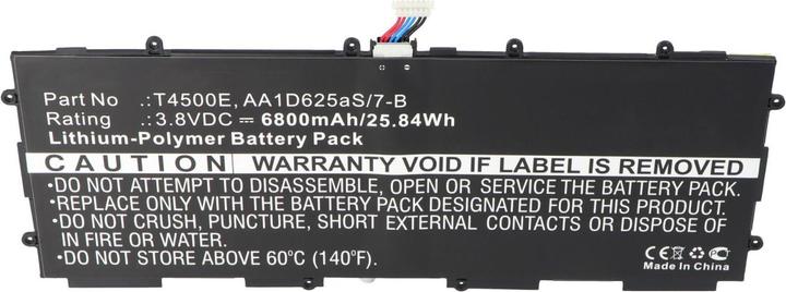 Immagine prodotto AccuCell Batteria Samsung Galaxy Tab 3, 10.1, AA1D625aS/7-B, T4500E