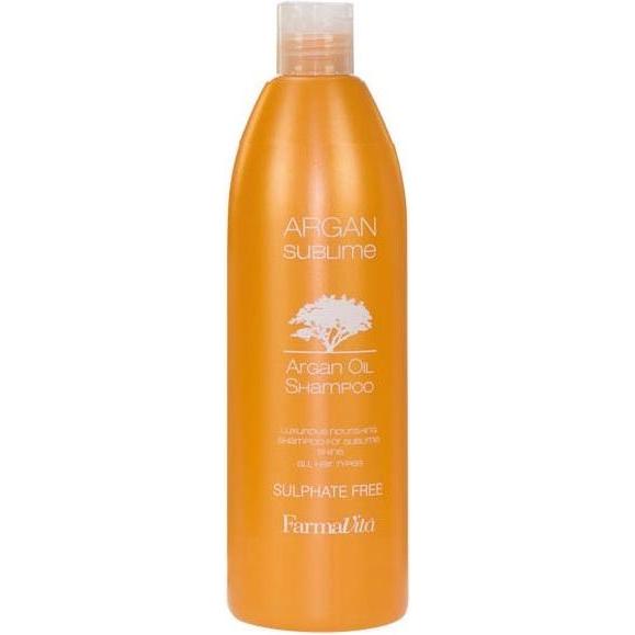 Farmavita, Shampoo, Argan Sublime Oil Shampoo, Kvinder, Proffesionelle, Shampo, Følsomt hår, Alle farver, 1000 (1000 ml,...