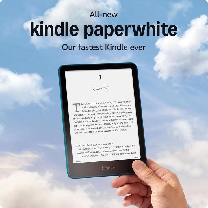 Produktbild Amazon Kindle Paperwhite 2024 (12. Gen) (7", 16 GB, Jadegrün)