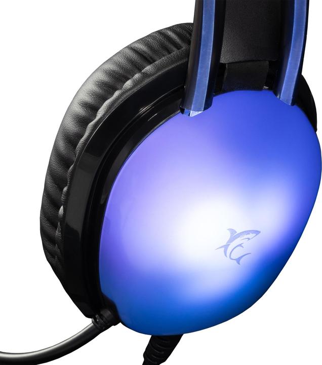 Actual product image White Shark Wired headphones GH-2444 Peacock-2 Black (Cable)