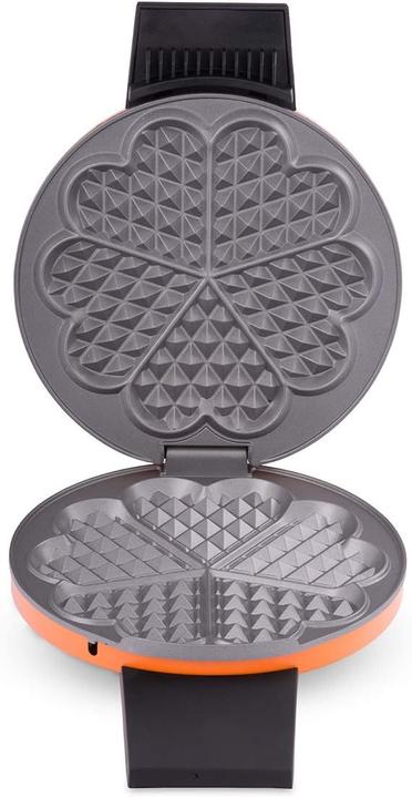 Actual product image Cloer Waffle iron 1627-15 orange