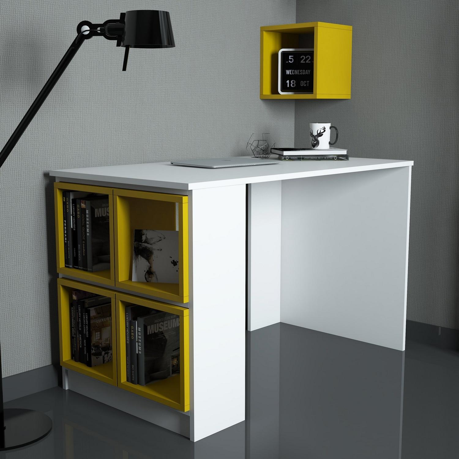 Hanah Home, Schreibtisch, Alexa (120 x 65 x 75 cm)