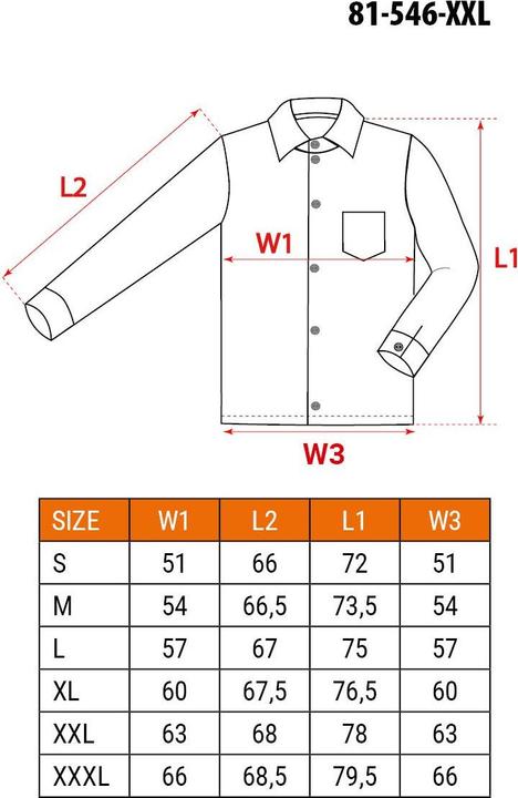 Valori nutrizionali e ingredienti Neo Camicia di flanella, verde, taglia XXL (XXL)