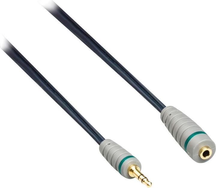 Immagine prodotto Bandridge Cavo di prolunga stereo da 3,5 mm BLU (5 m, Cavo AUX)