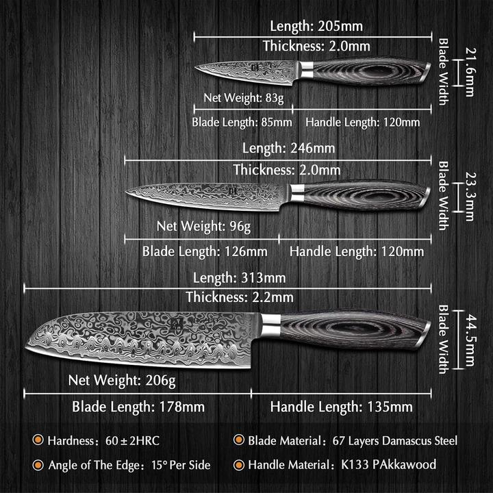 Produktbild Xinzuo Damastmesser