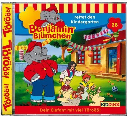 Produktbild Folge 028:...Rettet Den Kindergarten (Benjamin Blümchen, Deutsch)