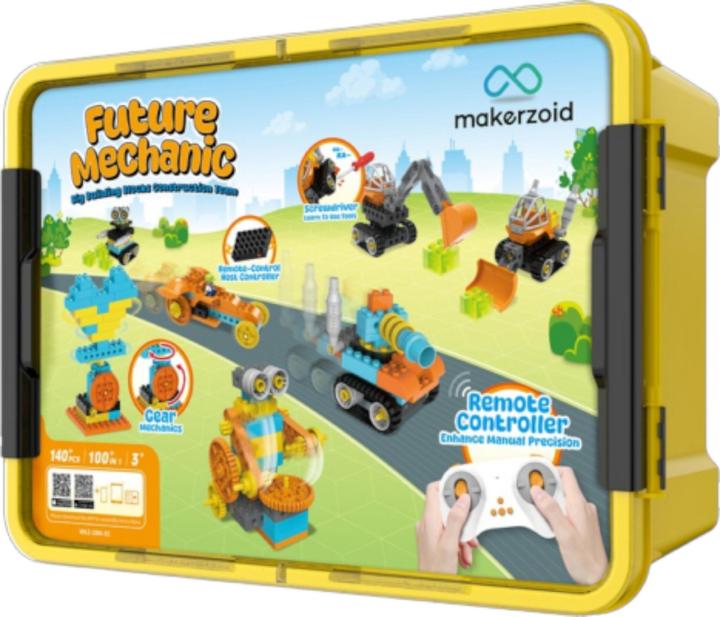 Makerzoid Big Blocks Future Mechanic ab 3 Jahren Duplo-Kompatibel