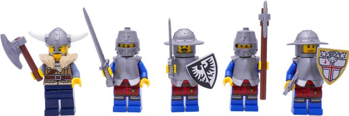 Actual product image LEGO Mittelalter-Set Set 1 Wikinger und 4 Ritter - NEU! Menge 5x