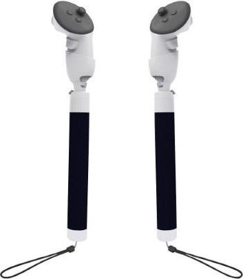 KJH Meta Quest 3 Controller Silikon Grip Griffverlängerung