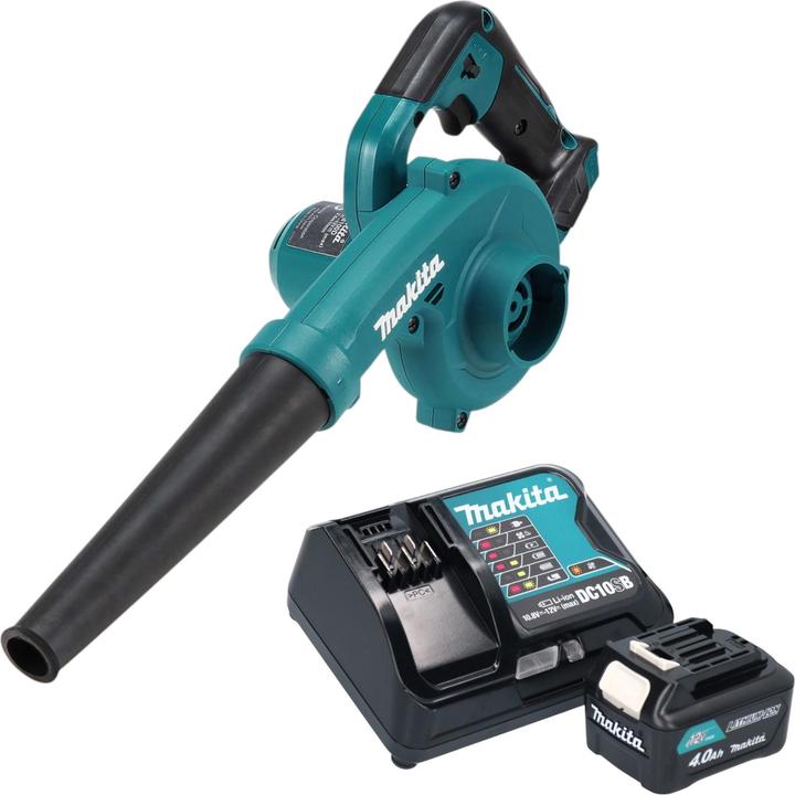 Actual product image Makita UB 100 DSM1 Battery blower 12 V max. + 1x battery 4.0 Ah + charger (Rechargeable battery operated, Workshop blower)