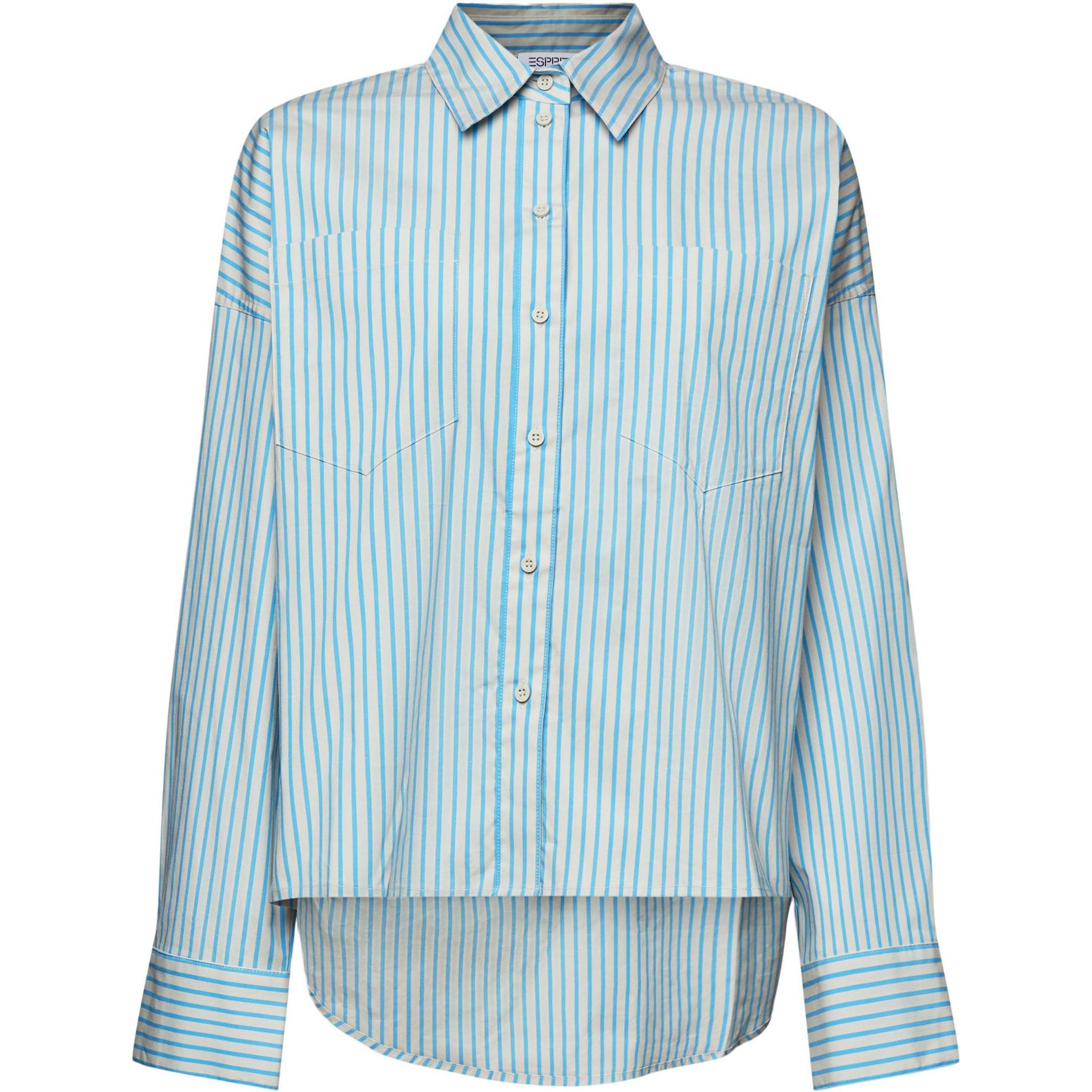 Esprit, Damen, Hemd, damenhemd, Blau, (XXS)