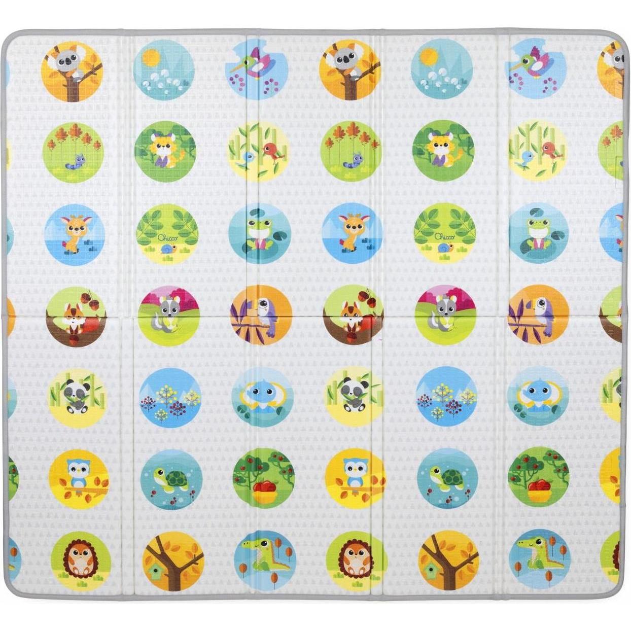 Chicco, Krabbeldecke + Spielbogen, 2in1 XXL-Spielmatte