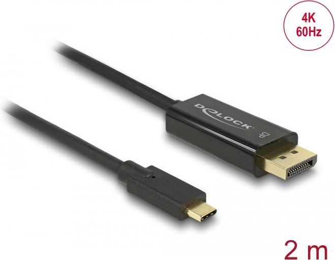 Produktbild Delock USB Typ C — DisplayPort (2 m)