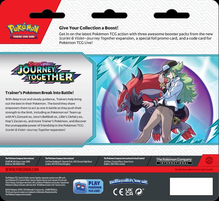 Productafbeelding Pokémon Journey Together (Engels, Blisterverpakking)