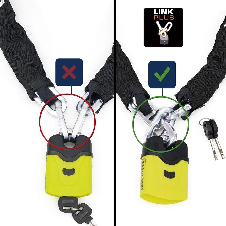 Actual product image Urban Security Motorrad-Kettenschloss