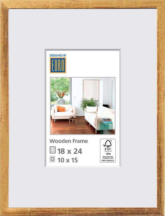 Actual product image Isostrade Holzrahmen L34 / FSC (18 x 24 cm)