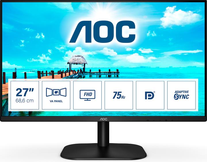 Actual product image AOC 27B2QAM (1920 x 1080 pixels, 27")