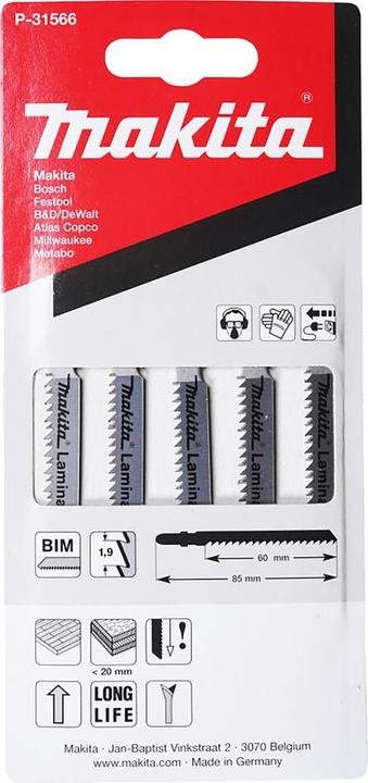 Image du produit Makita Lame de scie sauteuse HC19RBI P-31566