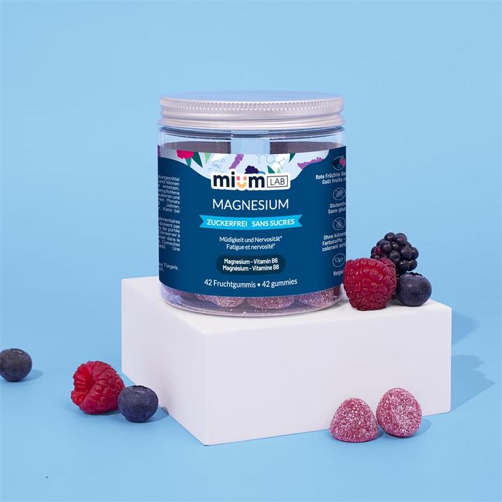 Actual product image Mium Lab Vitamingummis Magnesium (42 Piece, Gummies, 163 g)