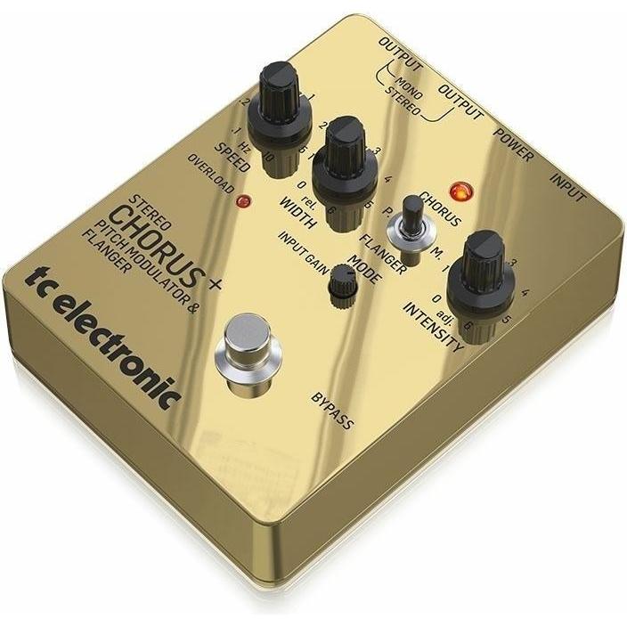 TC Electronic SCF Gold Chorus/Flanger SE (Chitarra), Pedale effetto, Oro