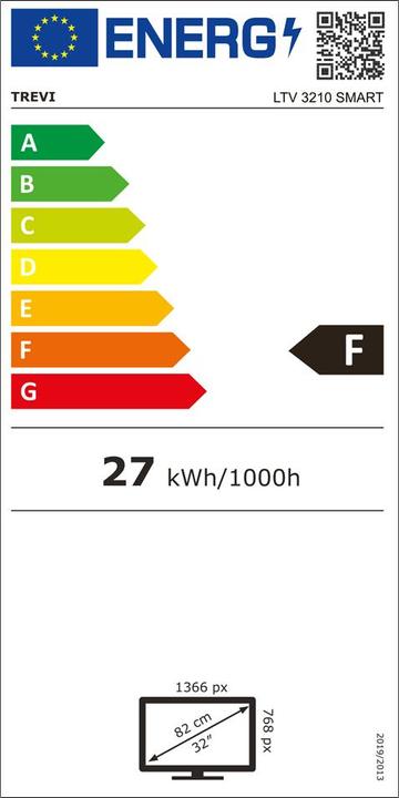 Energie-Label Trevi LTV 3210 SMART (32", LCD, HD)