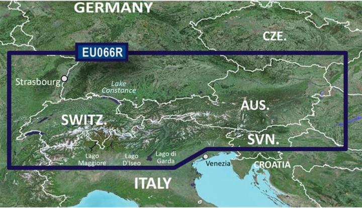 Actual product image Garmin Swiss Lakes BlueChart G3