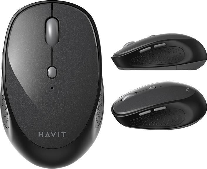 Actual product image Havit Wireless mouse MS76GT plus (grey) (Wireless)