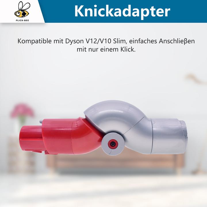 Produktbild Flickbee Knickadapter "low reach" für Dyson V12 ersetzt 971435-02