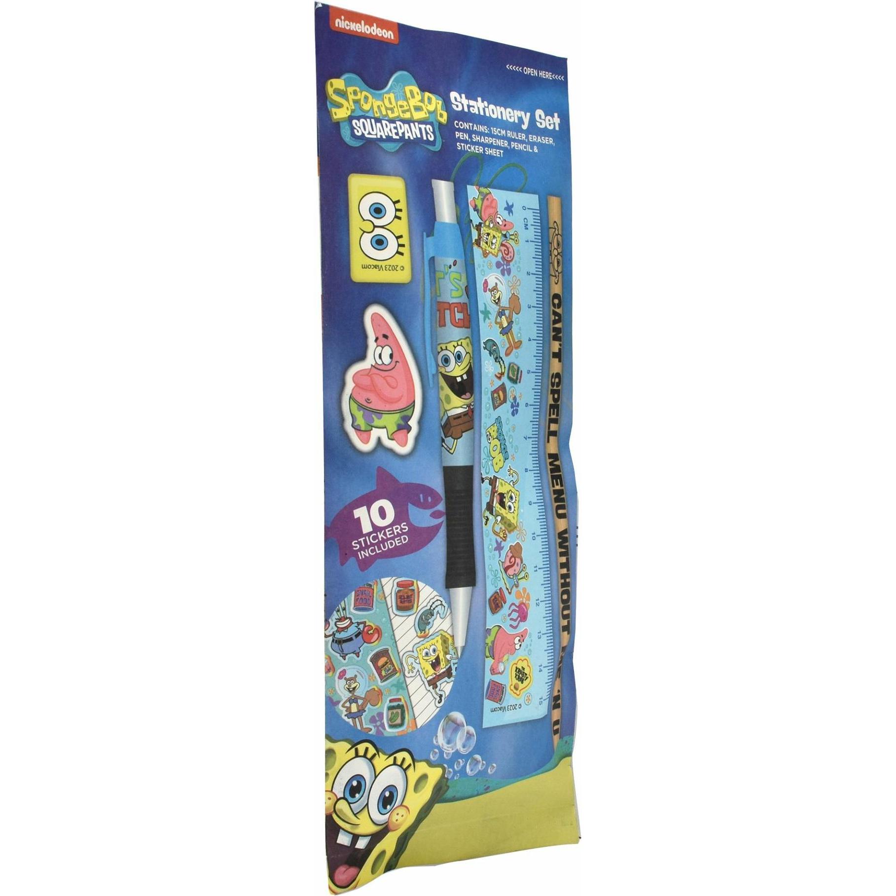 Thumbnail - Blue Sky, Etui, Bob l'éponge set d'écriture Paper Pouch (carton de 6)