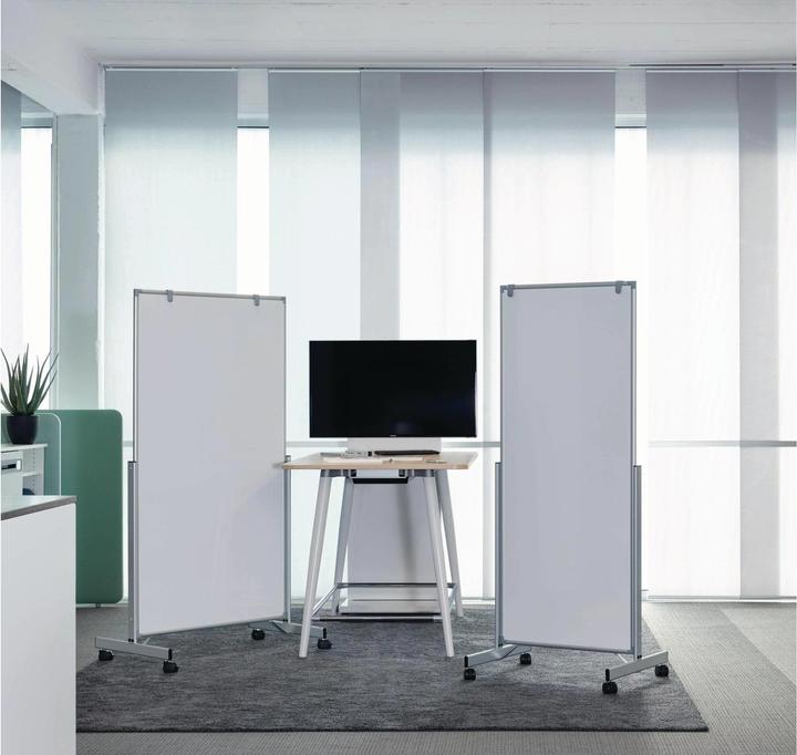 Actual product image Maul Whiteboard ®solid easy2move, mobile (75 x 180 cm)