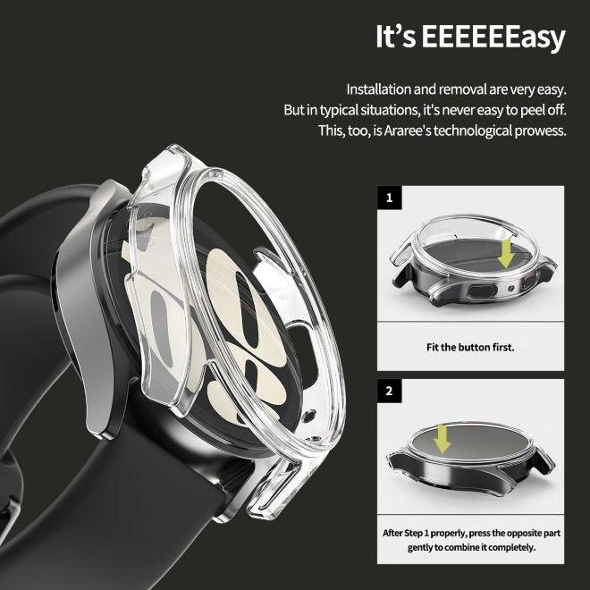 Actual product image Araree case Nukin Sam Watch Ultra przeźroczysty/clear AR20-02084A