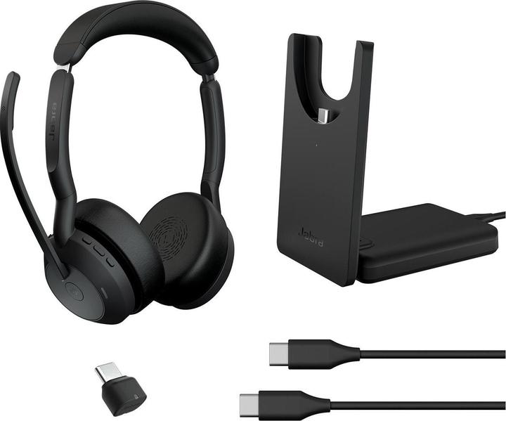 Actual product image Jabra Evolve2 55 (Wireless, USB-C)