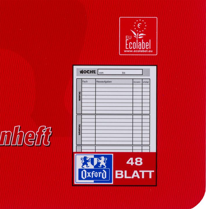 Produktbild Oxford Hausaufgabenheft (A5, Liniert, Harter Einband)