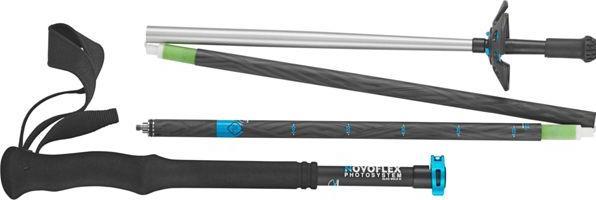 Actual product image Novoflex QuadroLeg Folding Walking Stick Version III Carbon (Carbon)