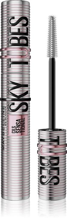 Maybelline New York Lash Sensational Sky Tubes Tubing (Very Black Waterproof)