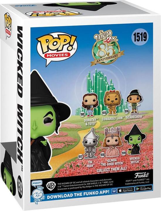 Actual product image Funko Der Zauberer von Oz POP & Buddy! Movies Vinyl Figur The Wicked Witch 9 cm