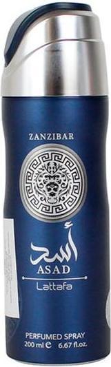 Actual product image Lattafa Asad Zanzibar Spicy Marine Floral Gourmand Perfume (Spray, 200 ml)