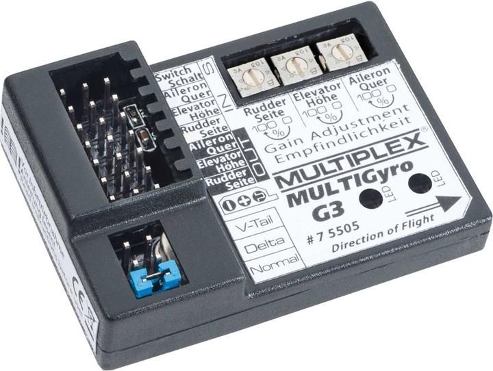 Produktbild Multiplex 4-Kanal Flächenkreisel Multigy