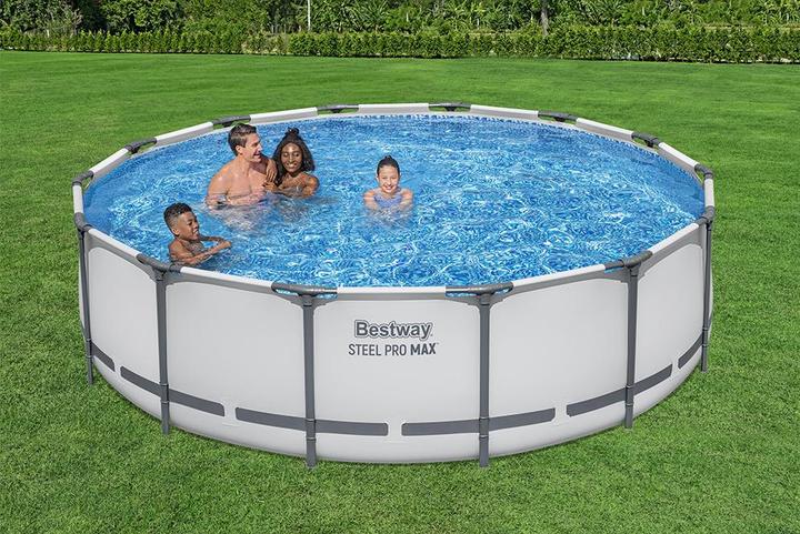 Image du produit Bestway Steel Pro MAX Frame-Pool Komplet t-Set, rund 427 x 107 cm (427 x 107 cm)
