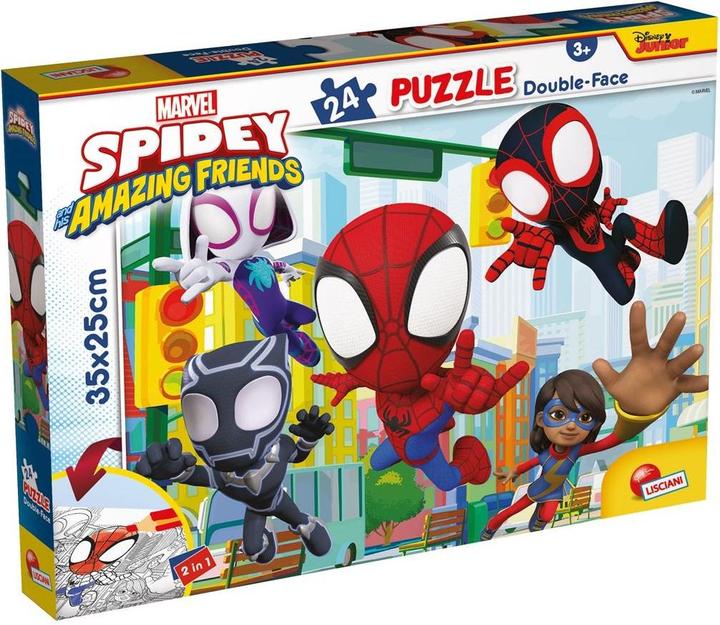 Immagine prodotto Lisciani 99603 - - MARVEL PUZZLE DF M-PLUS 24 SPIDEY (24 pezzi)