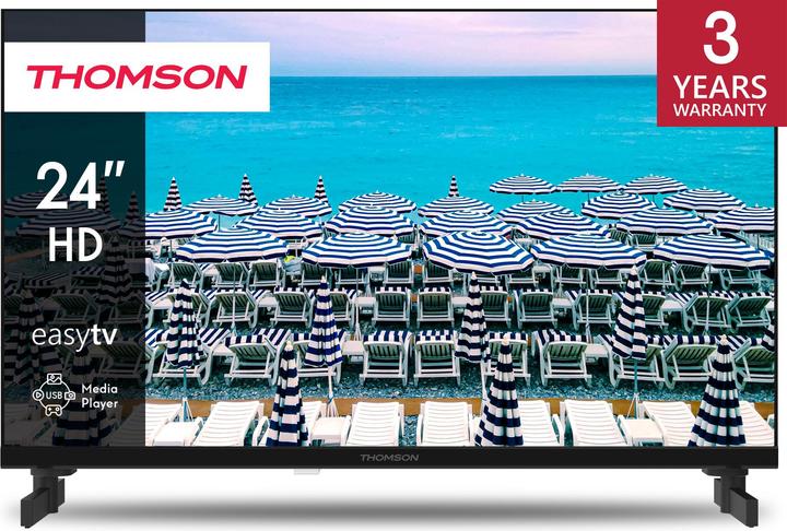 Image du produit Thomson 24HD2S13, noir (24", LED, HD)