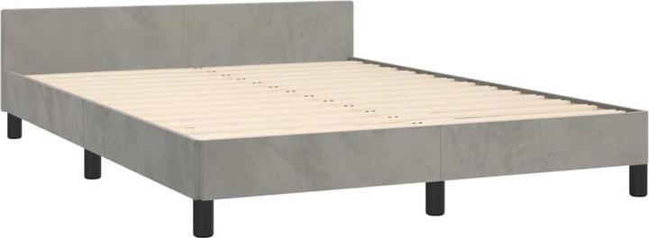 Image du produit vidaXL Bettgestell mit Kopfteil (140 x 200 cm)