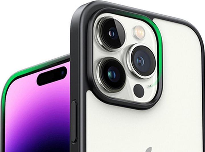 Actual product image Ugreen LP635 Kickstand Protective Case Hard Cover with Gel Frame and Built-in Stand for iPhone 14 Pr (Apple iPhone 14 Pro)