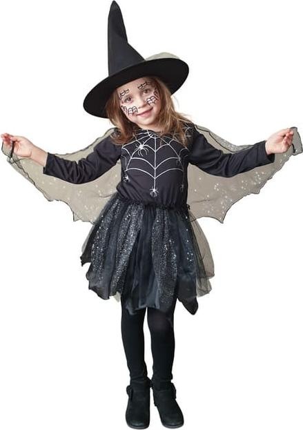 Produktbild MICA Festival Kostüm - Spinnenmädchen - für Kinder - 2-teilig - verschiedene Grössen 134/140 (134)
