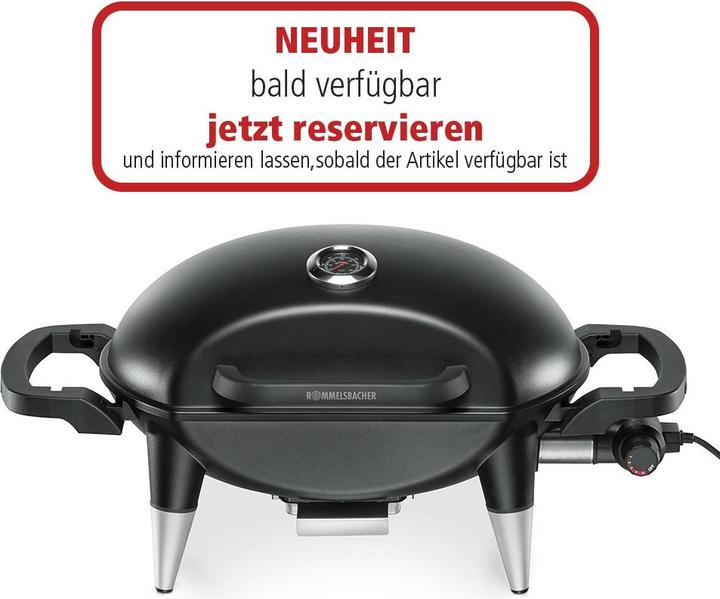 Immagine prodotto Rommelsbacher BARBECUE GRILL *Inizio consegne: da metà giugno 2024*. (2.20 kW)