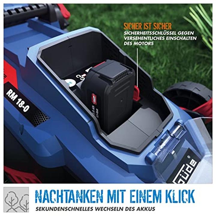 Produktbild Güde Akku Rasenmäher RM 18-401-23 58400 (Akkubetrieb)
