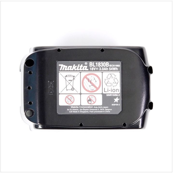 Actual product image Makita Spare battery BL1830B (18 V)