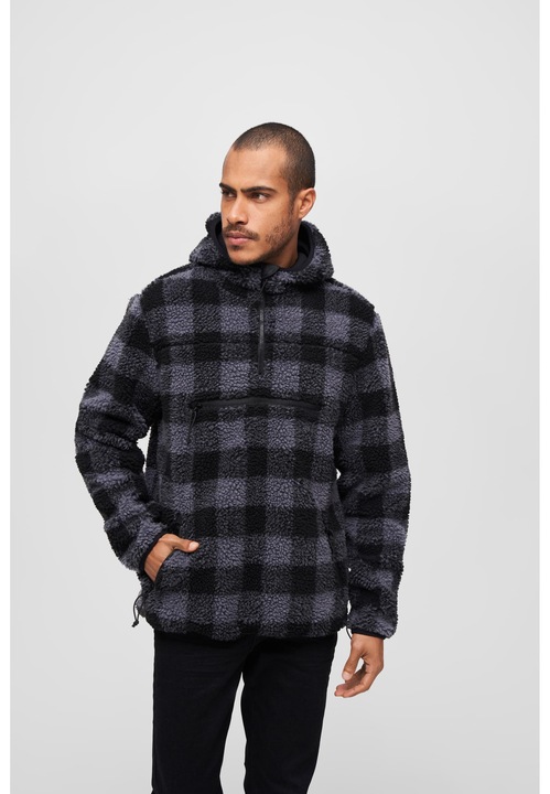 Actual product image Brandit Teddy Fleece Worker Pullover Jacket - 13975 (S)