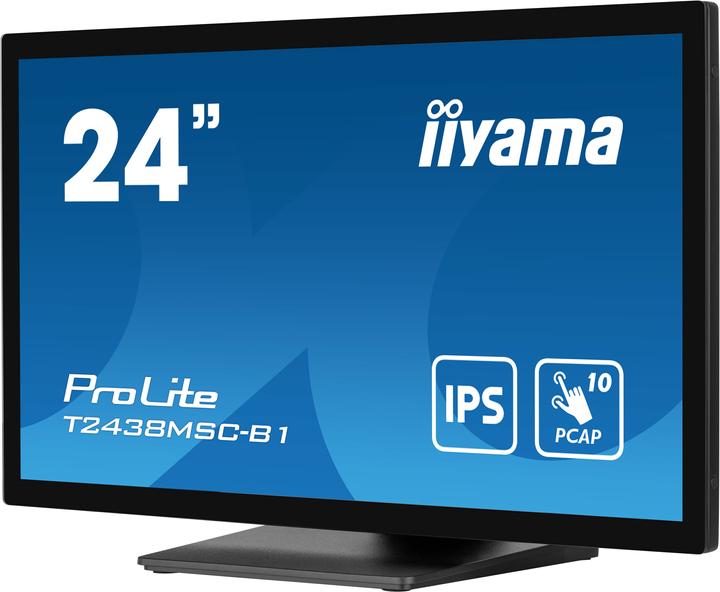 Produktbild iiyama T2438MSC-B1/24" Projective Capacitive 10 (1920 x 1080 Pixel, 23.80")