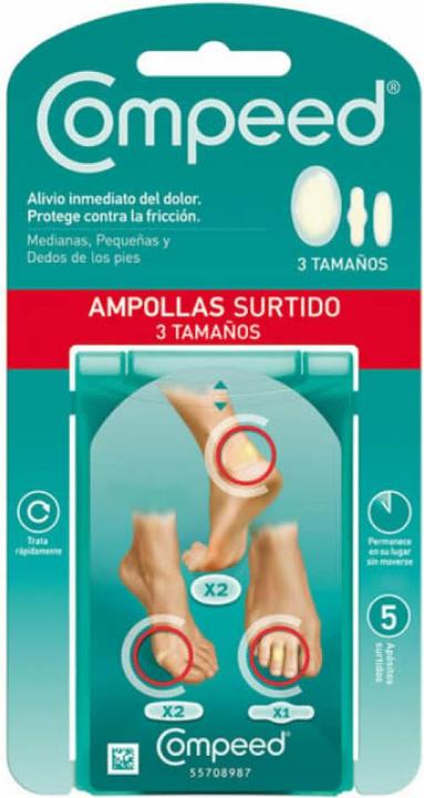 Image du produit Compeed Pansement Ampoule Assortiment – Pack 3 en 1 (5x)